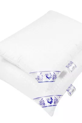 Подушка Пуховая 100% хлопок(тик)