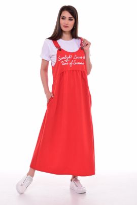 *Сарафан женский Ф-4-07з (гранатовый)