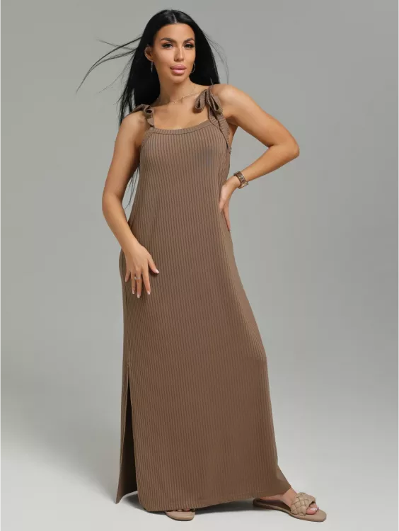 Валенсия сарафан женский (кофе)