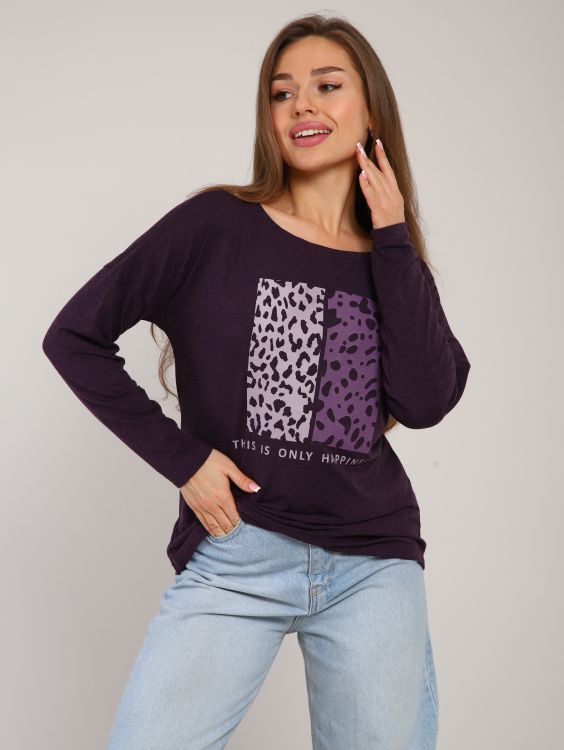 *Джемпер женский Ф-3-041 (черничный)