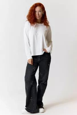 Лонгслив женский оверсайз М Арт. 10636