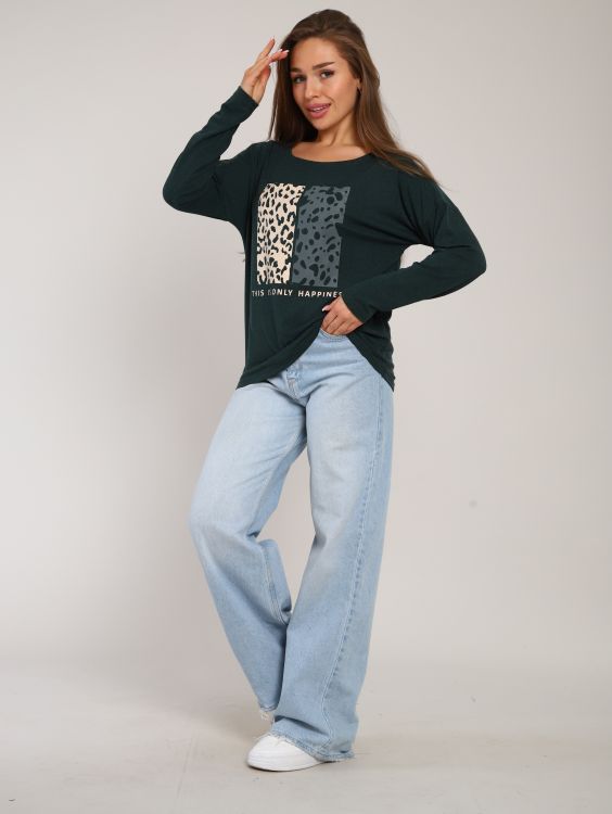 *Джемпер женский Ф-3-041б (изумруд)