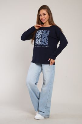 *Джемпер женский Ф-3-041в (синий)