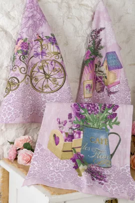 Набор полотенец Лавандовый прованс
