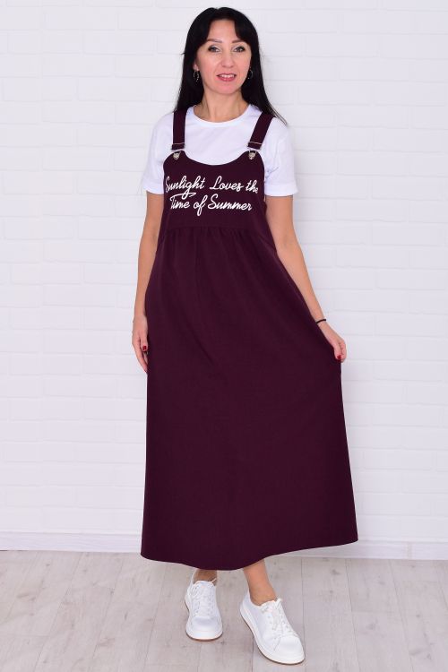*Сарафан женский Ф-4-07х (слива)