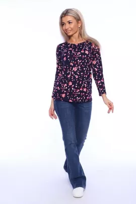 Лонгслив Шаде-29 цветы последний размер