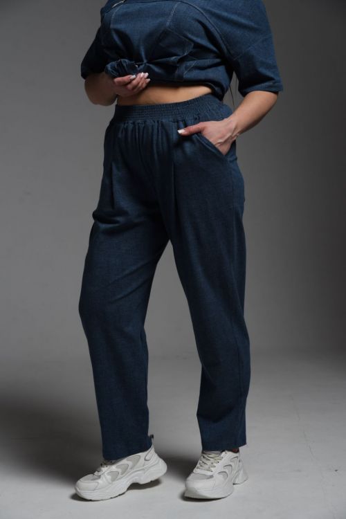 Брюки 8498 джинс последний размер