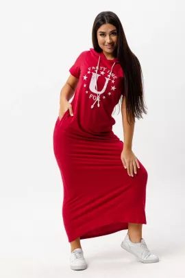 Платье Денс бордо последний размер