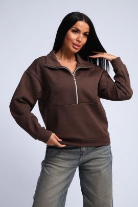 Толстовка 31981 коричневый последний размер