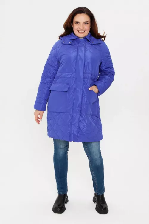 Пальто 2 сиреневый последний размер