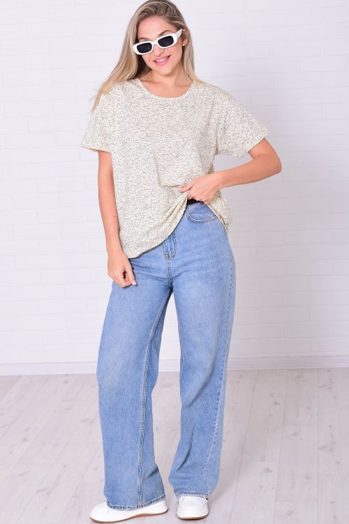 Футболка женская 6-200з (молоко)