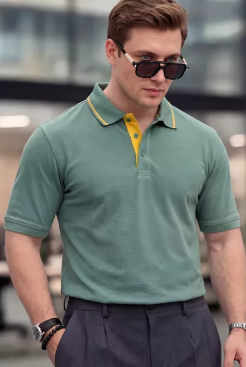 Футболка поло мужская 14457