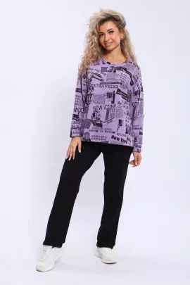 Костюм женский с брюками 874458