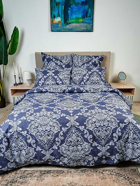 КПБ бязь Премиум - Версаль серый