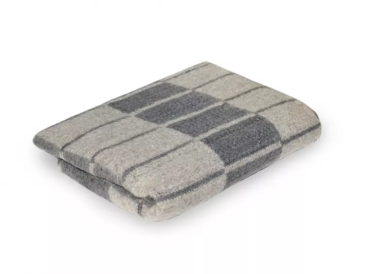 Одеяло п/ш 70%шерсти 140*205 клетка(420гр)
