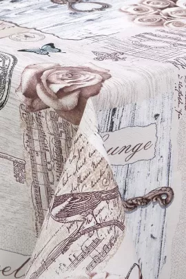 Скатерть "Либретто" рогожка