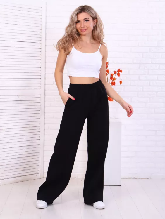 *Брюки женские Ф-8-013 (черный)