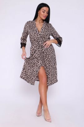 Халат Багира леопард последний размер