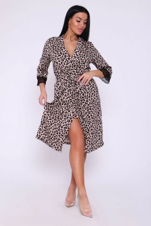 Халат Багира леопард последний размер Халат Багира леопард последний размер