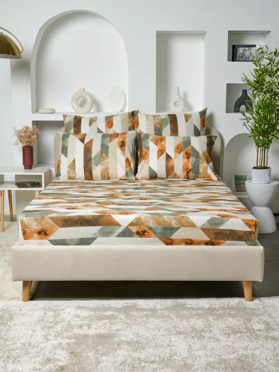 Простыня бязь на резинке - Осколки осени