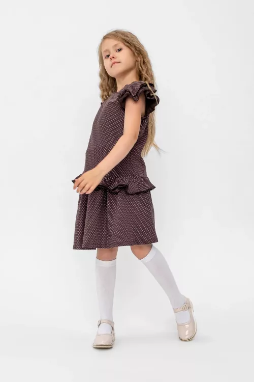 Костюм Полька шоколадный детский