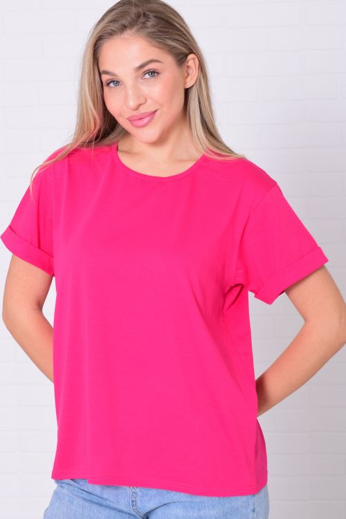 Футболка женская 6-200п (фуксия)