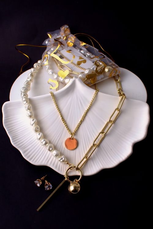 Двойное колье "Тандем стиля" + Подарок