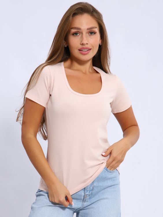 Футболка женская 6-203а (бежевый)