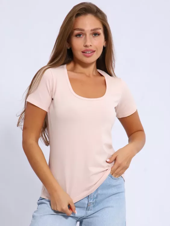 Футболка женская 6-203а (бежевый)