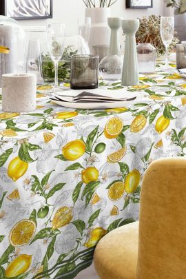Скатерть "Lemon" рогожка