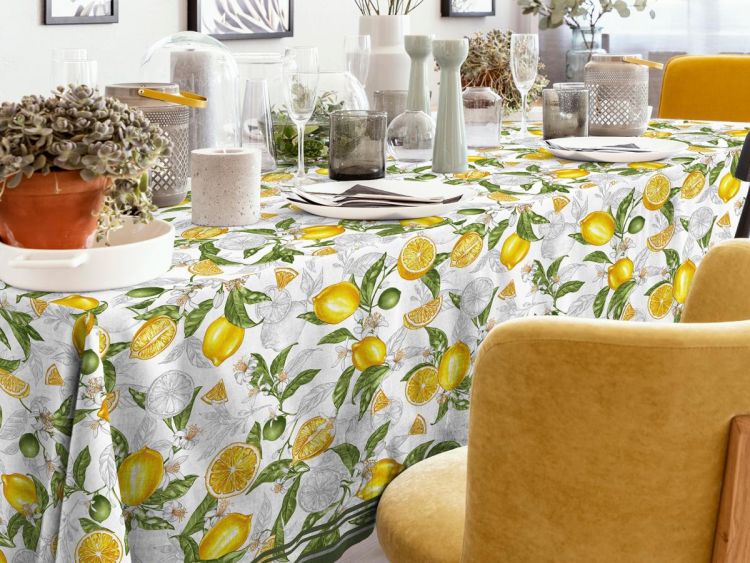 Скатерть "Lemon" рогожка
