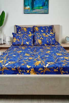 Простыня бязь на резинке - Золотое дерево