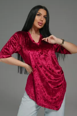 Мия футболка женская (бордо)