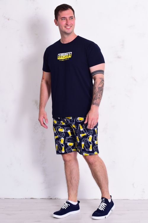 Пижама мужская 9-206 (темно-синий)