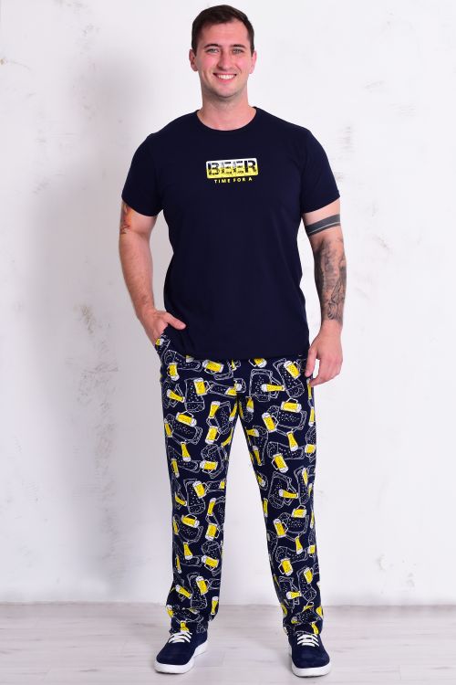 Пижама мужская 9-207 (темно-синий)