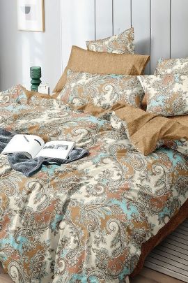 Постельное белье поплин эксклюзив на молнии - Арабеска