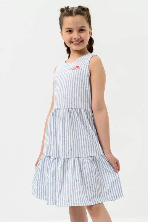 Сарафан Воланчик Печать детский