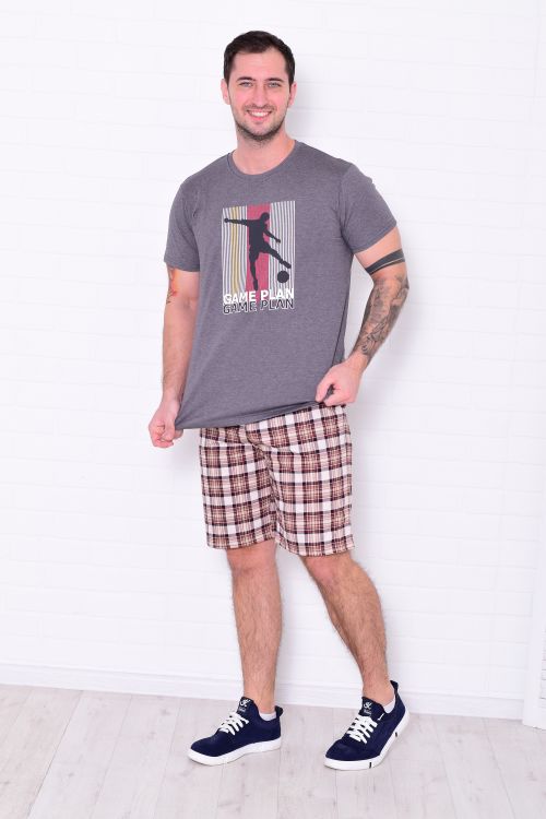 Пижама мужская 9-222 (графит)