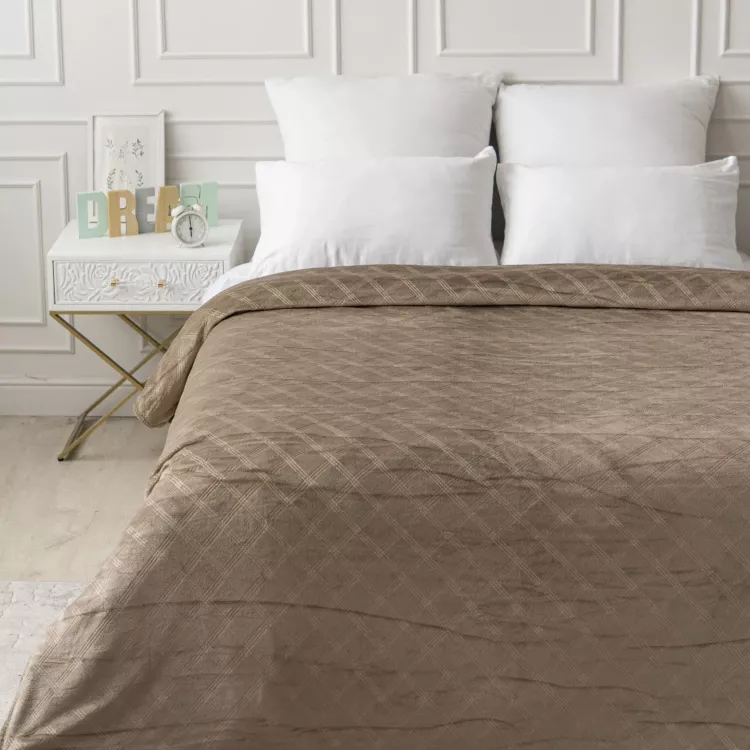 Контур(какао) плед велсофт