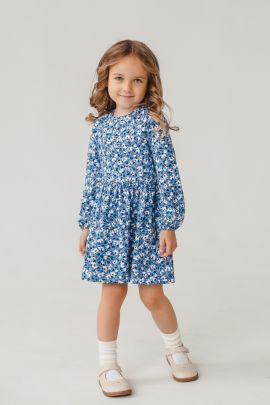 Платье 5-224 голубой