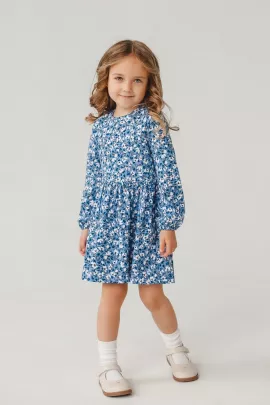 Платье 5-224 голубой