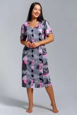 Грация(серый) халат