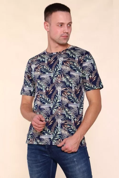 2217 Футболка мужская Папоротник