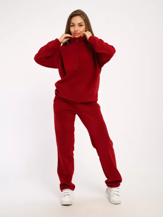 Брюки женские 8-048в (бордо)