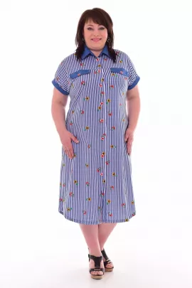 Халат женский 3-205а (подсолнухи)