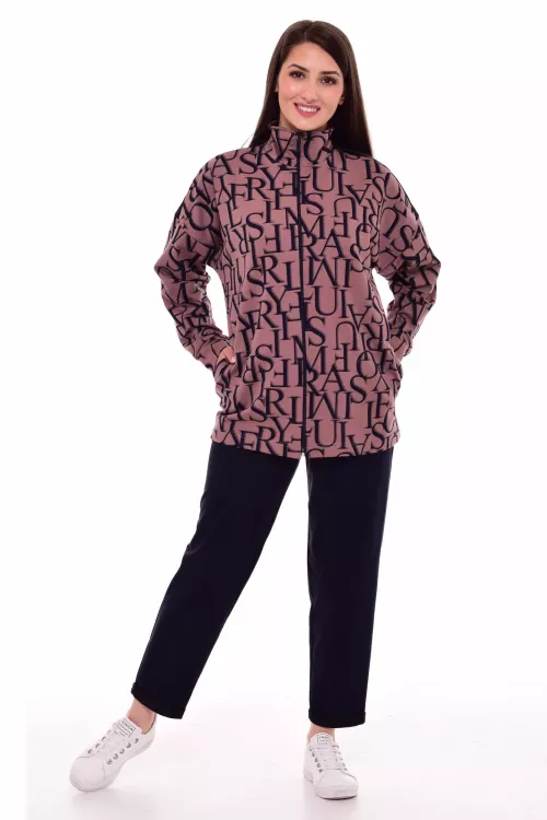 Костюм 5-287б какао + синий последний размер