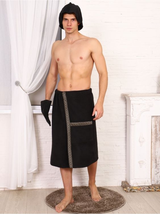 Набор для сауны махровый мужской