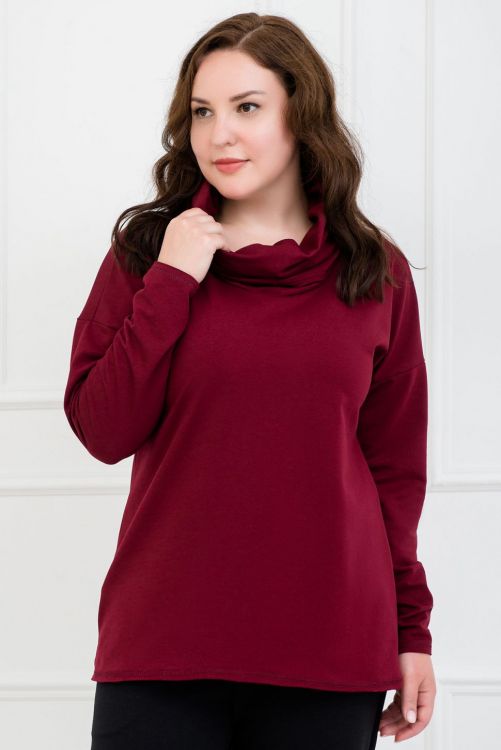Толстовка 0049-12 бордо последний размер