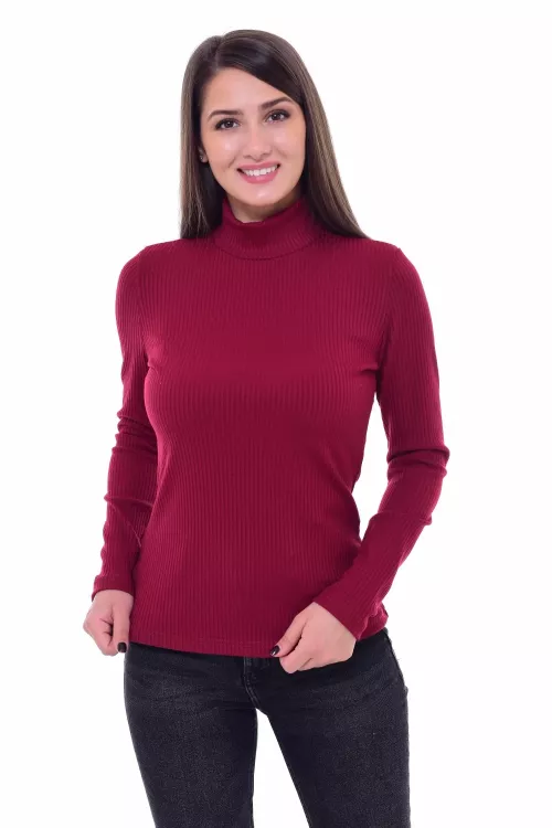 *Водолазка женская Ф-3-20в (бордо)