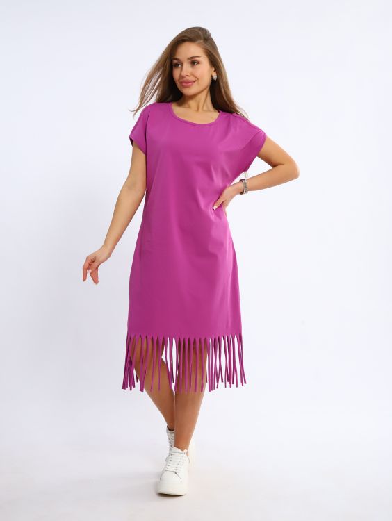 Платье женское 4-104д (лиловый)